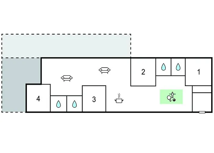 Holiday home In With Wifi *
